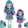 Mattel Enchantimals Κούκλα Και Αδερφάκι Patter Peacock And Flap (HCF83) 1 Mattel Enchantimals Κούκλα Και Αδερφάκι Patter Peacock And Flap (HCF83) -Μικρόκοσμος κοριτσιών Κατάστημα 210659