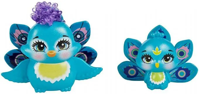 Mattel Enchantimals Κούκλα Και Αδερφάκι Patter Peacock And Flap (HCF83) 6 Mattel Enchantimals Κούκλα Και Αδερφάκι Patter Peacock And Flap (HCF83) - Image 4