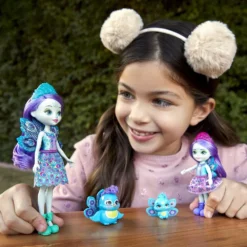 Mattel Enchantimals Κούκλα Και Αδερφάκι Patter Peacock And Flap (HCF83) 12 Mattel Enchantimals Κούκλα Και Αδερφάκι Patter Peacock And Flap (HCF83) -Μικρόκοσμος κοριτσιών Κατάστημα 210659 4