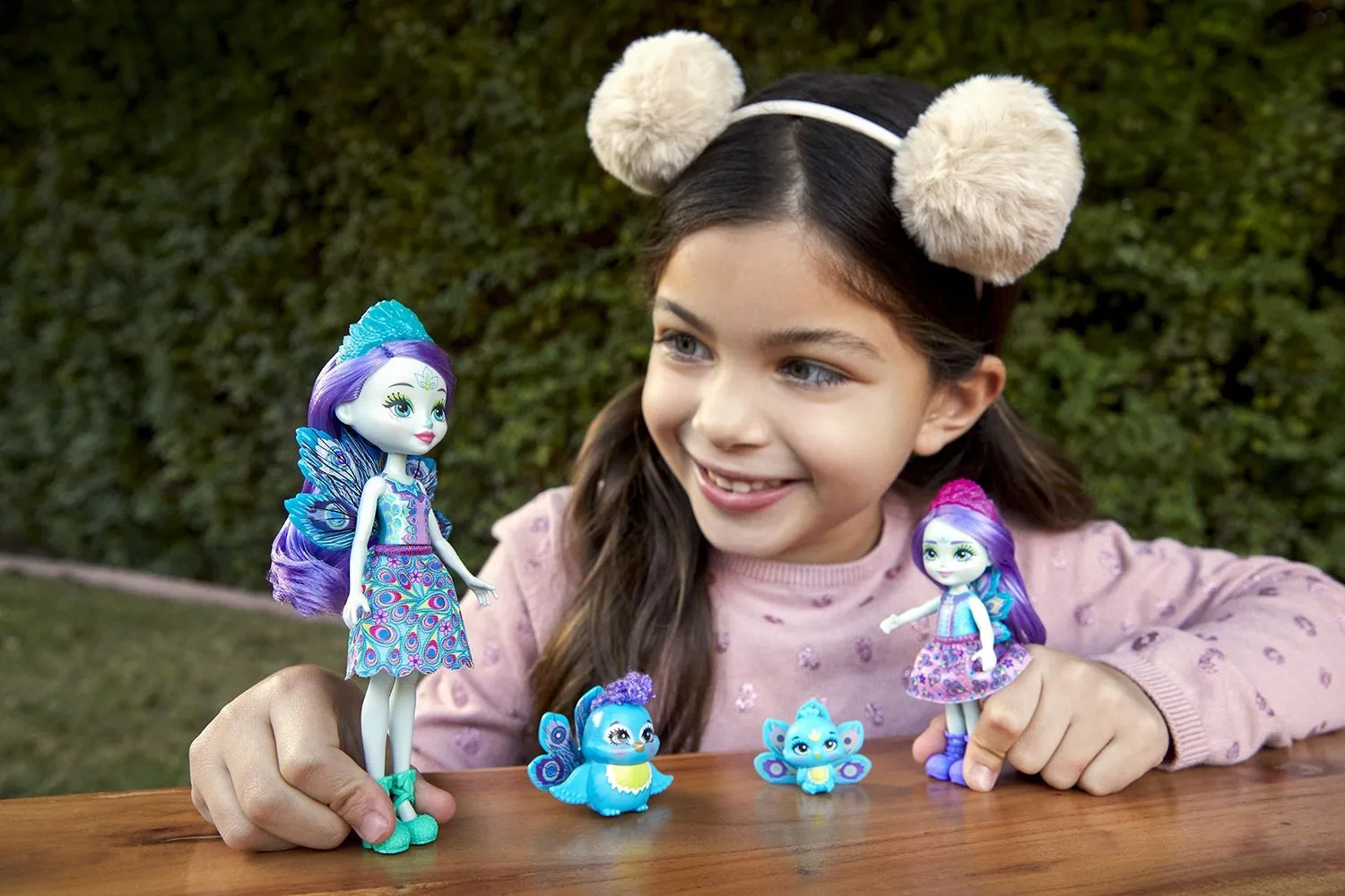 Mattel Enchantimals Κούκλα Και Αδερφάκι Patter Peacock And Flap (HCF83) 7 Mattel Enchantimals Κούκλα Και Αδερφάκι Patter Peacock And Flap (HCF83) - Image 5