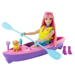 Mattel Barbie Daisy Σετ Με Κανό (HDF75) -Μικρόκοσμος κοριτσιών Κατάστημα 210662 3