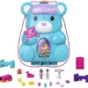 Mattel Polly Pocket Mini Trendy Τσαντάκι Teddy Bear Purse (HGC39) -Μικρόκοσμος κοριτσιών Κατάστημα 210682