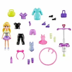 Mattel Polly Pocket – Polly Και Φίλοι Με Αξεσουάρ: Ready To Dance (HDW50)
