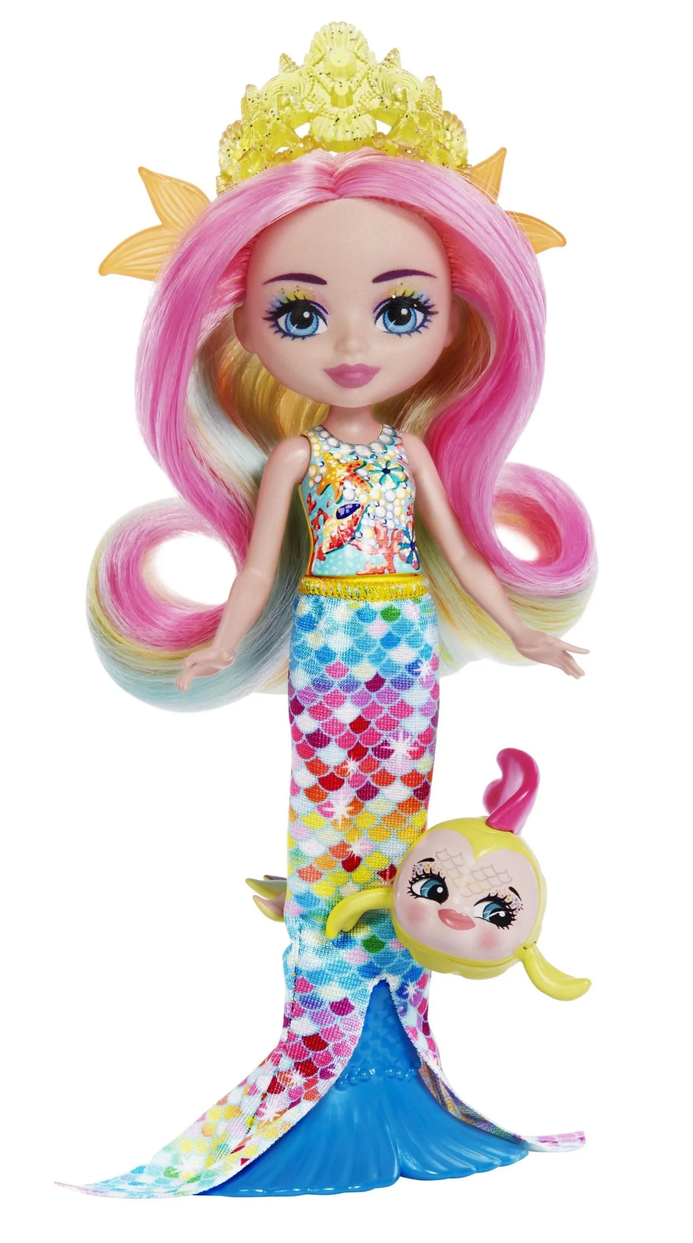 Mattel Κούκλα Enchantimals Royals – Γοργόνα Ουράνιο Τόξο (HCF68) 4 Mattel Κούκλα Enchantimals Royals – Γοργόνα Ουράνιο Τόξο (HCF68) - Image 2