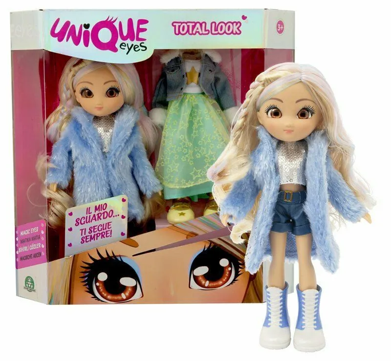 Giochi Preziosi Unique Eyes Κούκλα Total Look – Μπλε Γούνα (MYM01002) 3 Giochi Preziosi Unique Eyes Κούκλα Total Look – Μπλε Γούνα (MYM01002)