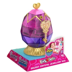 Funlockets Μυστική Κρυστάλλινη Κοσμηματοθήκη Αυγό (KD021220) -Μικρόκοσμος κοριτσιών Κατάστημα 213009 1