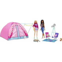 Mattel Barbie Σκηνή Camping Με Κούκλες (HGC18) -Μικρόκοσμος κοριτσιών Κατάστημα 215574 1