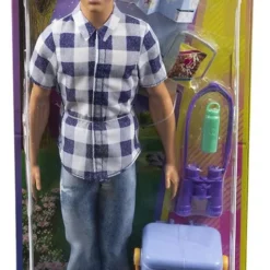 Mattel Κούκλα Barbie Ken Camping Κατασκηνωτής (HHR66) -Μικρόκοσμος κοριτσιών Κατάστημα 215575 5