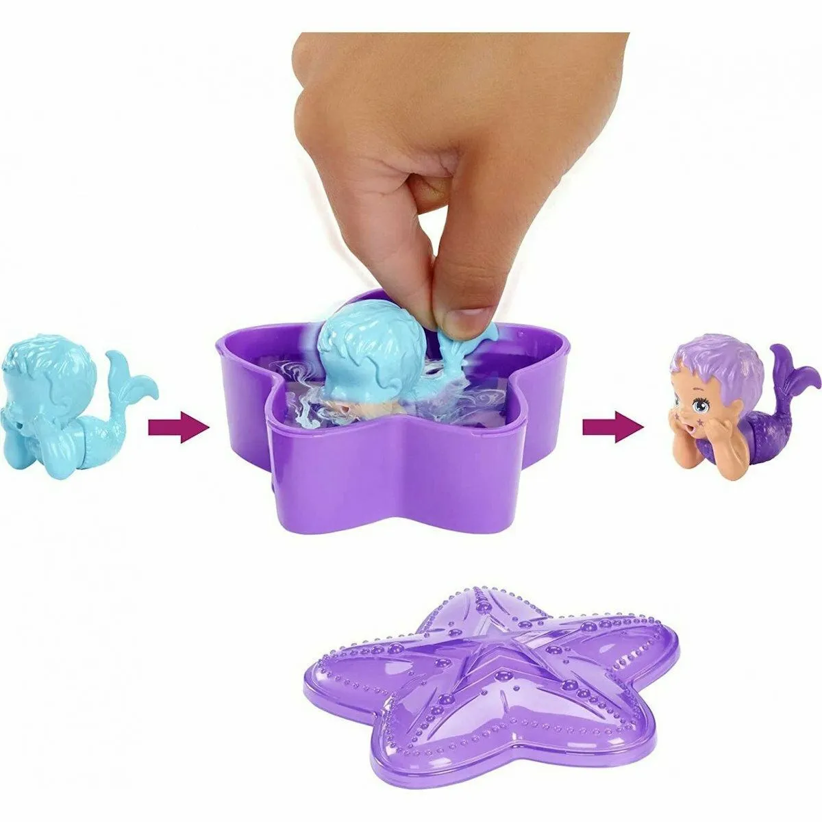 Mattel Babies Color Reveal- Γοργόνες (HCC97) 4 Mattel Babies Color Reveal- Γοργόνες (HCC97) - Image 2