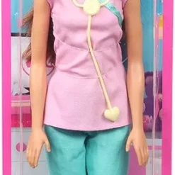 Mattel Barbie Επαγγέλματα You Can Be Anything Παιδίατρος (HBW99) -Μικρόκοσμος κοριτσιών Κατάστημα 216081 1