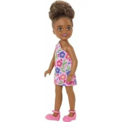 Mattel Barbie Τσέλσι και Φίλες Flower Print Dress (HGT07) -Μικρόκοσμος κοριτσιών Κατάστημα 216890 1