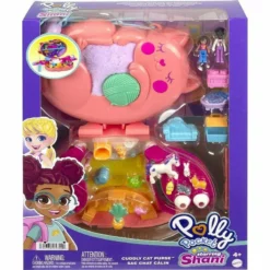 Mattel Polly Pocket Mini Τρέντι Τσαντάκι Cat (HGT16) -Μικρόκοσμος κοριτσιών Κατάστημα 217127 1