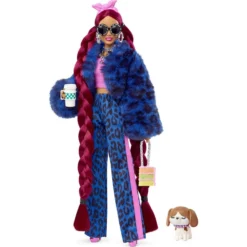 Mattel Barbie Extra Leopard Track Suit (HHN09) -Μικρόκοσμος κοριτσιών Κατάστημα 219430 2