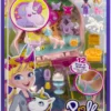 Mattel Polly Pocket Mini – Ο Κόσμος Της Polly World Compact Unicorn Fantasy Teaparty (HCG20) -Μικρόκοσμος κοριτσιών Κατάστημα 221213