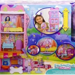 Mattel Enchantimals City Σετ (HHC18) -Μικρόκοσμος κοριτσιών Κατάστημα 221221 1