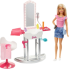 Mattel Barbie Κουκλα Και Επιπλα Σε 3 Σχεδια (DVX51)