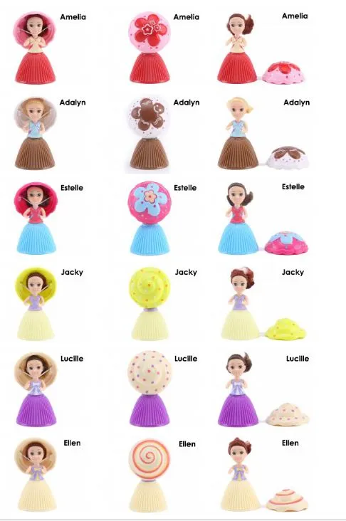 Cup Cakes Mini Princess Surprise Doll (1108) 4 Cup Cakes Mini Princess Surprise Doll (1108) - Image 2