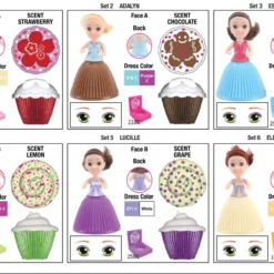 Cup Cakes Mini Princess Surprise Doll (1108) 12 Cup Cakes Mini Princess Surprise Doll (1108) -Μικρόκοσμος κοριτσιών Κατάστημα 670824 3