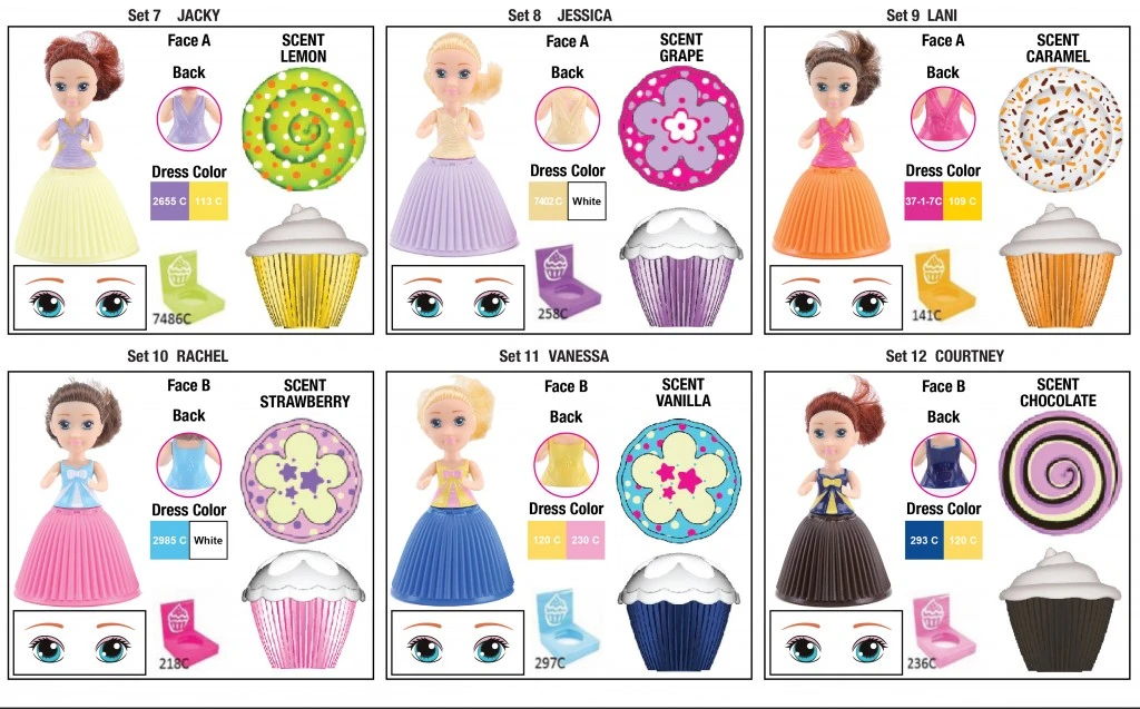 Cup Cakes Mini Princess Surprise Doll (1108) 7 Cup Cakes Mini Princess Surprise Doll (1108) - Image 5