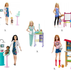 Mattel Barbie Σετ Επαγγελματα Με Παιδακια Και Ζωακια (DHB63) -Μικρόκοσμος κοριτσιών Κατάστημα 672407 1