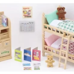 Sylvanian Families: Children’S Bedroom Furniture Set Επιπλα Μινιατουρας (030309) -Μικρόκοσμος κοριτσιών Κατάστημα 673959 1