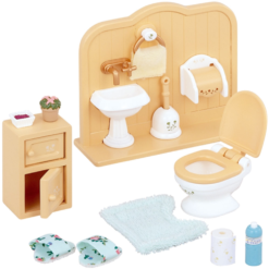 Sylvanian Families: Toilet Set-Σετ Μπανιου-Τουαλετα (030306) -Μικρόκοσμος κοριτσιών Κατάστημα 673960 1