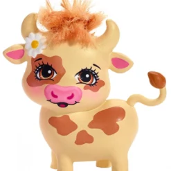 Mattel Enchantimals Κουκλα Και Ζωακι Φιλαρακι – Νεοι Φιλοι Cailey Cow Και Curdle (FXM77) -Μικρόκοσμος κοριτσιών Κατάστημα 676518 3