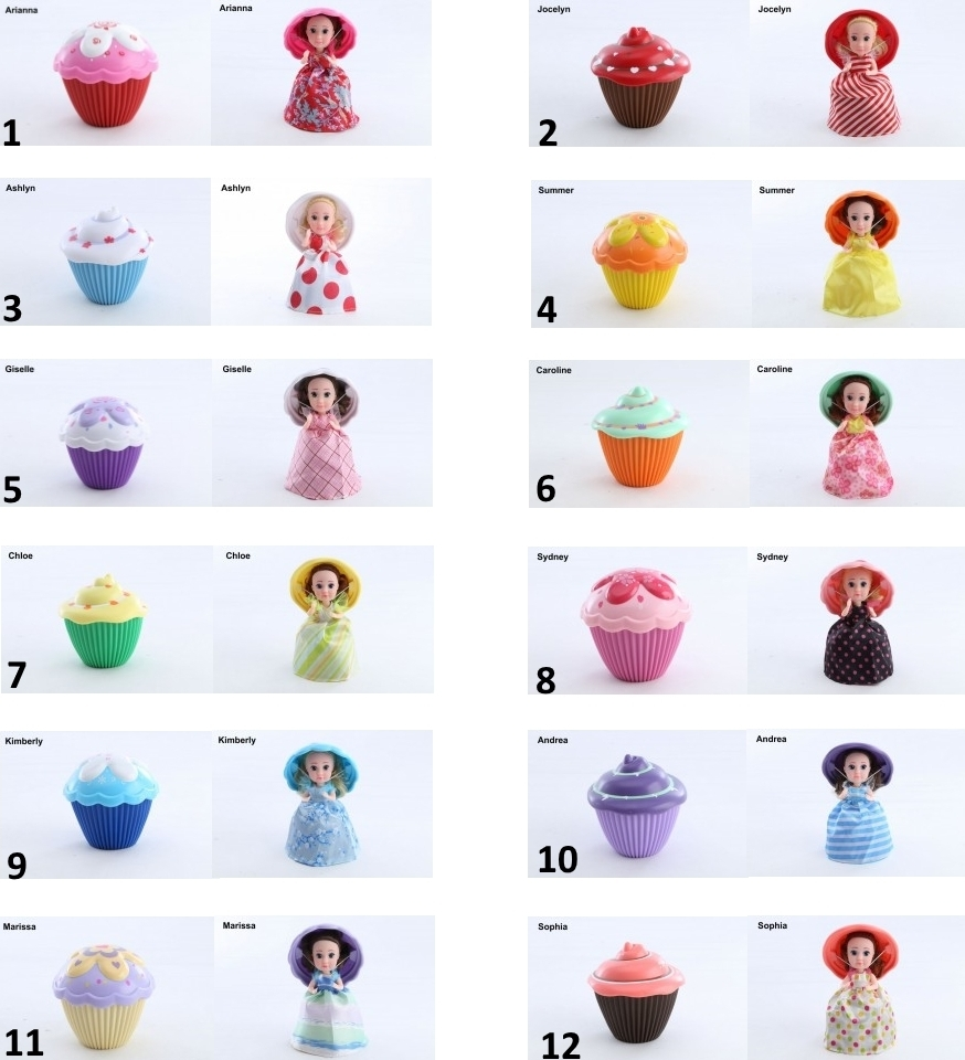 Just Toys Cup Cake Surpsise Princess Doll Series 4 (1092) 4 Just Toys Cup Cake Surpsise Princess Doll Series 4 (1092) - Image 2