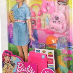 Mattel Barbie Ετοιμη Για Ταξιδι (FWV25) -Μικρόκοσμος κοριτσιών Κατάστημα 681313 1