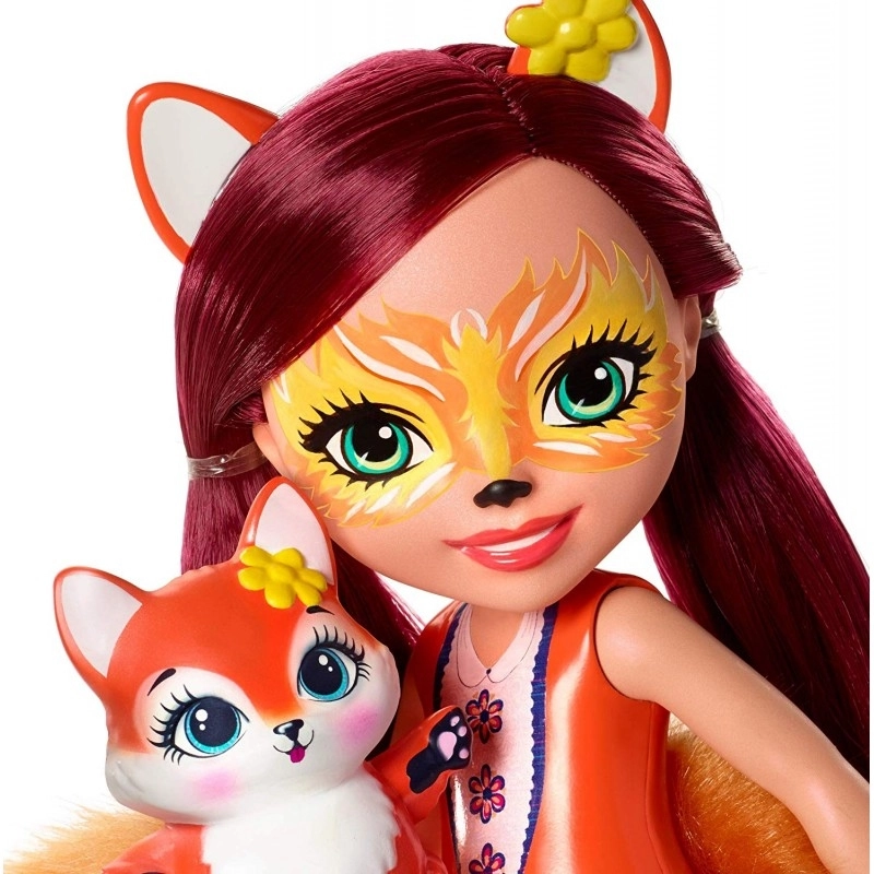 Mattel Enchantimals – Μεγάλη Κούκλα Felicity Fox And Flick (FRH53) 5 Mattel Enchantimals – Μεγάλη Κούκλα Felicity Fox And Flick (FRH53) - Image 3