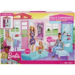 Mattel Barbie Νεο Σπιτακι Βαλιτσακι (FXG54) -Μικρόκοσμος κοριτσιών Κατάστημα 684928 1