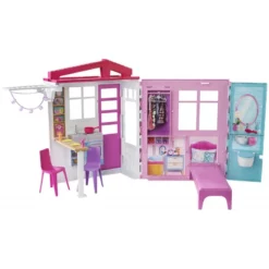 Mattel Barbie Νεο Σπιτακι Βαλιτσακι (FXG54) -Μικρόκοσμος κοριτσιών Κατάστημα 684928 1
