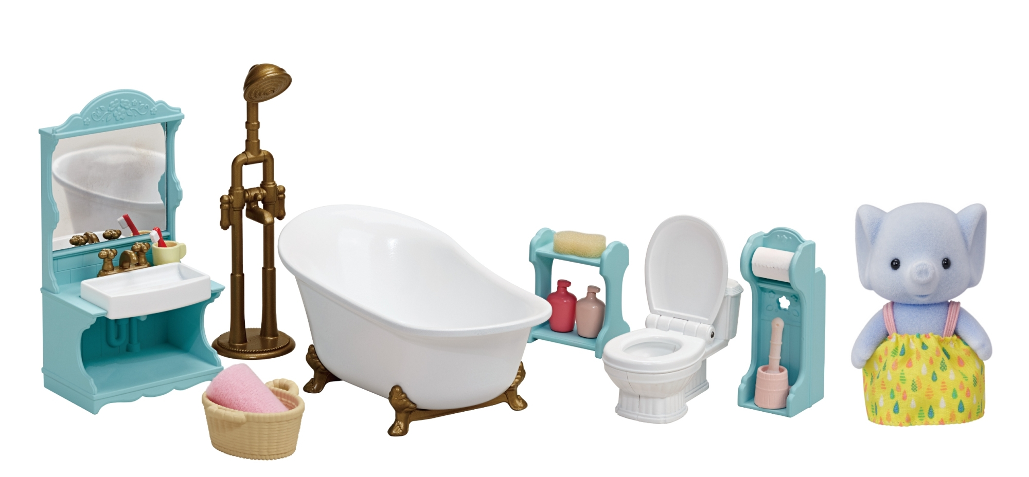Sylvanian Families: Bathroom Set (5380) (047344) 6 Sylvanian Families: Bathroom Set (5380) (047344) - Image 4