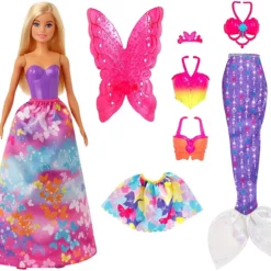 Mattel Barbie Παραμυθενια Εμφανιση Σετ Δωρου (GJK40) -Μικρόκοσμος κοριτσιών Κατάστημα 687344 1