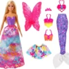 Mattel Barbie Παραμυθενια Εμφανιση Σετ Δωρου (GJK40)