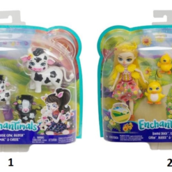 Mattel Enchantimals Κουκλα Και Ζωακια Φιλαρακια (GJX43) -Μικρόκοσμος κοριτσιών Κατάστημα 687350 1