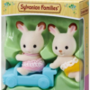 Sylvanian Families: Δίδυμα Μωρά Chocolate Rabbit Twins (5420) (053335) -Μικρόκοσμος κοριτσιών Κατάστημα 690652