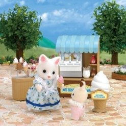 Sylvanian Families: Μαγαζάκι Με Παγωτό Μηχανής (5054) (040156) -Μικρόκοσμος κοριτσιών Κατάστημα 690676 2