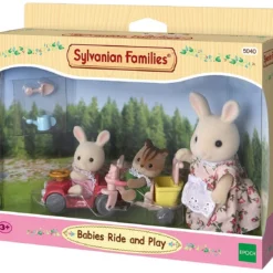 Sylvanian Families: Μωρά Με Αμαξάκι Και Ποδηλατάκι (5040) (030743) -Μικρόκοσμος κοριτσιών Κατάστημα 690679 1