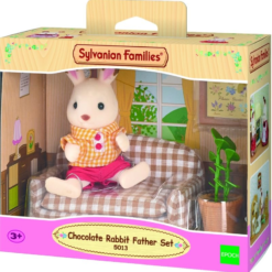 Sylvanian Families: Έπιπλα Και Μπαμπάς Chocolate Rabbit (5013) (030303) -Μικρόκοσμος κοριτσιών Κατάστημα 690692 1