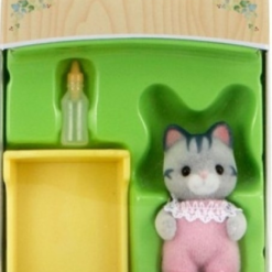 Sylvanian Families: Μωρό Gray Cat (3552) (035330) -Μικρόκοσμος κοριτσιών Κατάστημα 690702 1