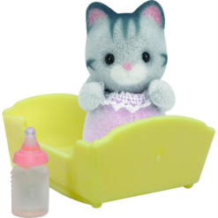 Sylvanian Families: Μωρό Gray Cat (3552) (035330) -Μικρόκοσμος κοριτσιών Κατάστημα 690702 1