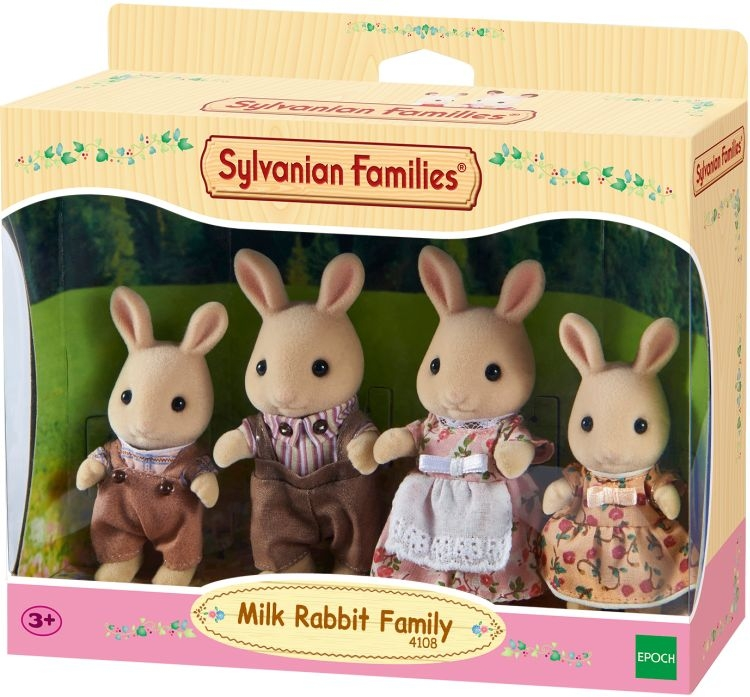 Sylvanian Families: Οικογένεια Milk Rabbit (4108) (030290) 6 Sylvanian Families: Οικογένεια Milk Rabbit (4108) (030290) - Image 4