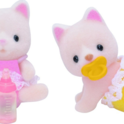 Sylvanian Families: Δίδυμα Μωρά Silk Cat (5082) (030236) -Μικρόκοσμος κοριτσιών Κατάστημα 690719 1