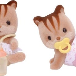 Sylvanian Families: Δίδυμα Μωρά Walnut Squirrel (5081) (030299) -Μικρόκοσμος κοριτσιών Κατάστημα 690726 1