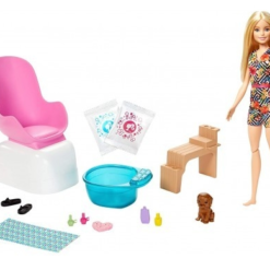 Mattel Barbie Wellness Ινστιτούτο Μανικιούρ (GHN07) -Μικρόκοσμος κοριτσιών Κατάστημα 691106 1
