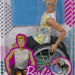 Mattel Barbie Ken Fashionistas Με Αναπηρικό Αμαξίδιο (GWX93) -Μικρόκοσμος κοριτσιών Κατάστημα 698174 1