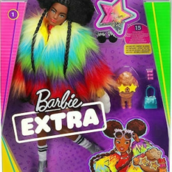 Mattel Barbie Extra – Rainbow Coat (GVR04)