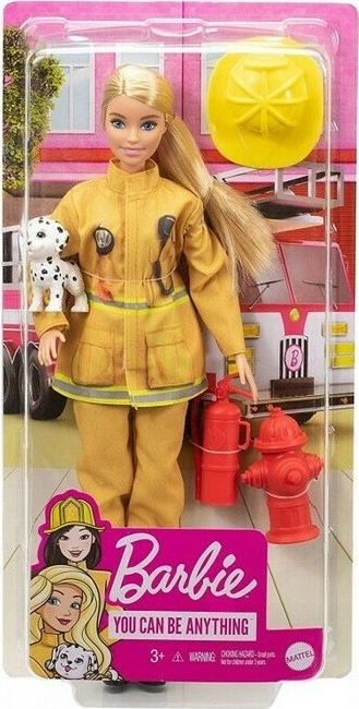 Mattel Barbie Πυροσβέστης (GTN83) 4 Mattel Barbie Πυροσβέστης (GTN83) - Image 2