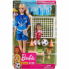 Mattel Barbie Σετ Αθλητικά Επαγγέλματα Προπονήτρια Ποδοσφαίρου (GLM47) -Μικρόκοσμος κοριτσιών Κατάστημα 698190